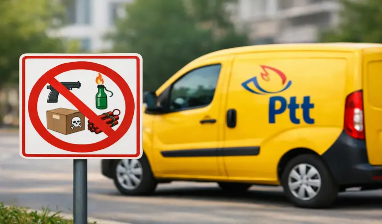 PTT Şehir İçi Yasaklı Ürünler Listesi
