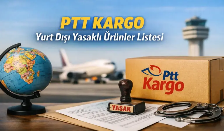 PTT Kargo Yurt Dışı Yasaklı Ürünler Listesi